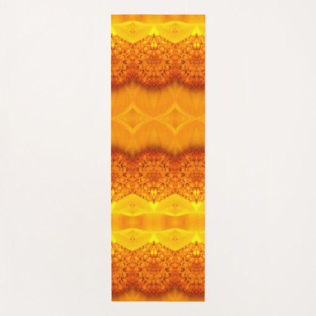 Esterilla De Yoga Sunny Daisy Ikat Pouf (Anverso)