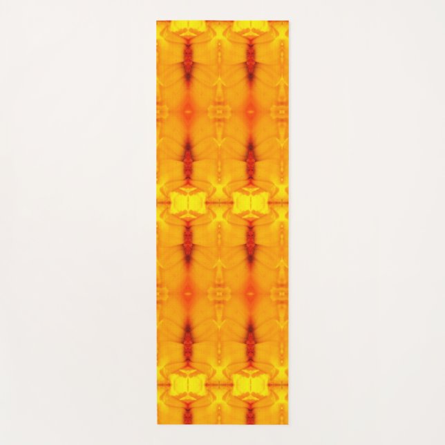 Esterilla De Yoga Sunny Daisy Ikat Recoleta (Anverso)