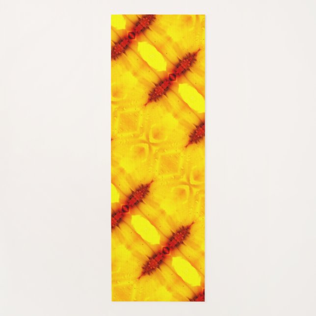 Esterilla De Yoga Sunny Daisy Ikat Too Pouf Recoleta (Anverso)