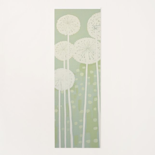 Esterilla De Yoga Susurrando sutilmente la alfombra de yoga (Anverso)