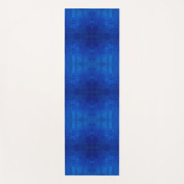 Esterilla De Yoga Symphony of deep blue shades pattern