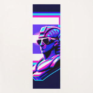 Esterilla De Yoga Synthwave Pharaoh