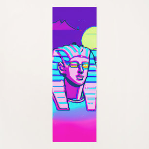 Esterilla De Yoga Synthwave Pharaoh