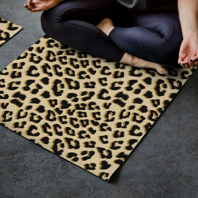 Esterilla De Yoga Tan Leopard Print (Subido por el creador)