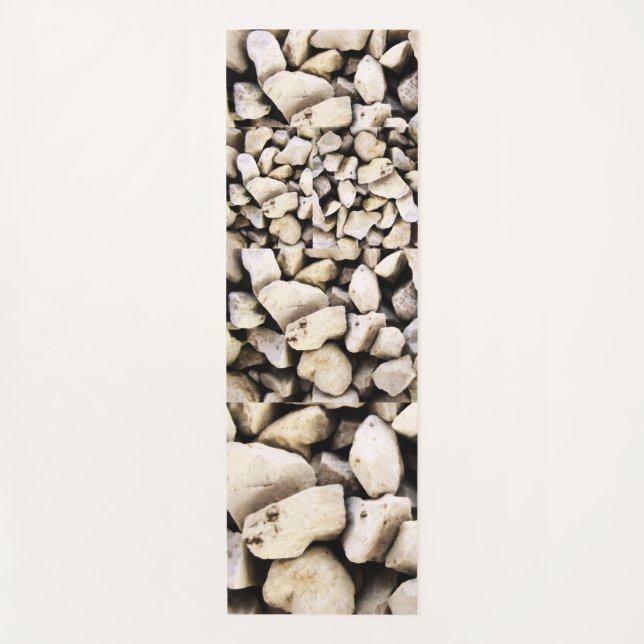 Esterilla De Yoga Tapis de yoga motif cailloux pierres naturelles (Anverso)