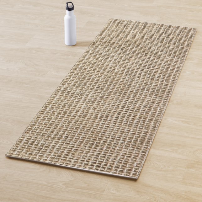 Esterilla De Yoga Tapis de yoga motif jute (In situ)