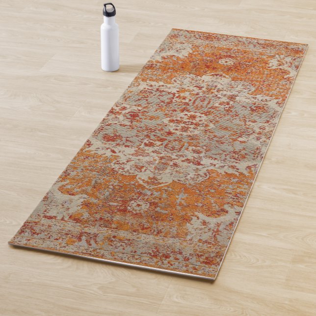 Esterilla De Yoga Tapis de yoga oriental orange (In situ)