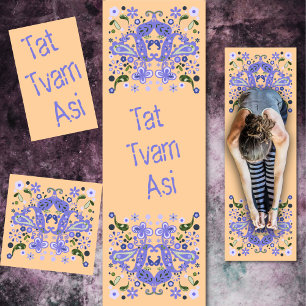 Esterilla De Yoga Tat Tvam Asi: La Alfombra de Yoga de la Unidad