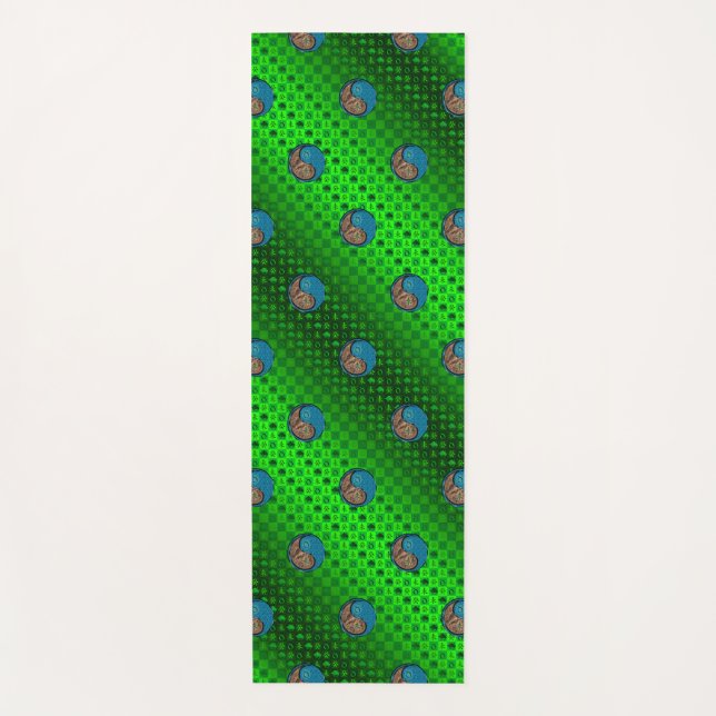 Esterilla De Yoga Tauro y cabra acuática (Anverso)