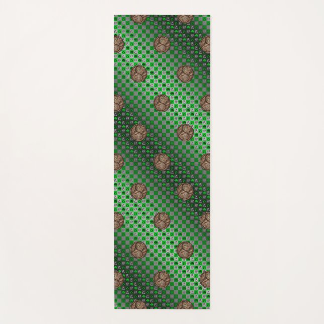 Esterilla De Yoga Tauro y conejo terrestre (Anverso)