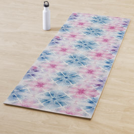 Esterilla De Yoga Tejido azul shibori tinte Japón patrón tradicional