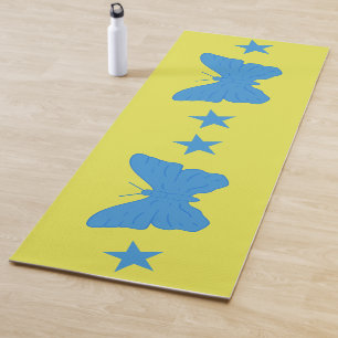 Esterilla De Yoga Telas de Yoga Patrióticas con la bandera de Bady B