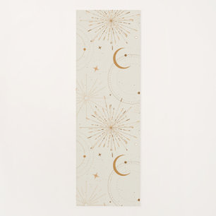 Esterilla De Yoga Telas espaciales celestes luz estrella luna univer