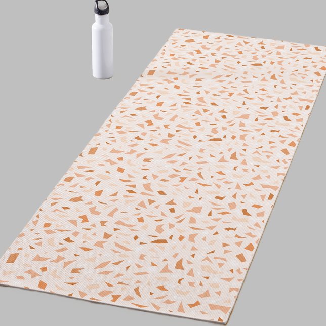 Esterilla De Yoga Terrazzo Resumen moderno Terracotta (Subido por el creador)