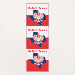 Esterilla De Yoga Texano polaco con mapa de Texas