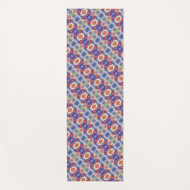 Esterilla De Yoga Textura #1 de la obra Piña (Anverso)