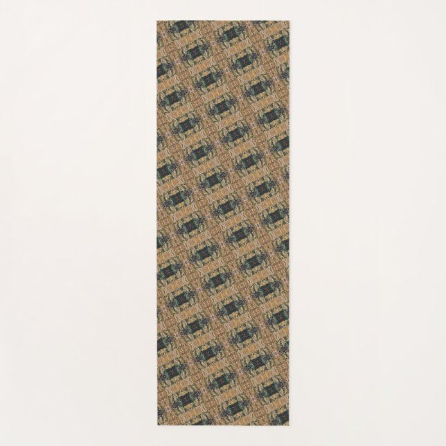 Esterilla De Yoga Textura #1 de obra Amanecer (Anverso)