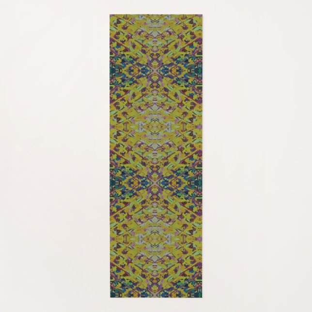 Esterilla De Yoga Textura #5 de la obra Piña. SERIE (Anverso)