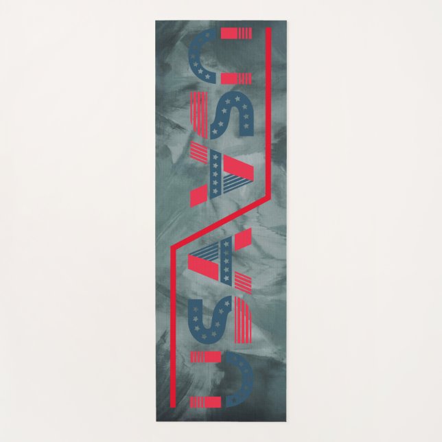 Esterilla De Yoga Textura Eco Friendly Stone Textura Estados Unidos  (Anverso)