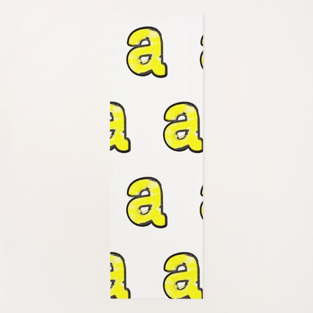 Esterilla De Yoga Thaddeus & Crimson/THCBand's THCA "a" (Anverso)