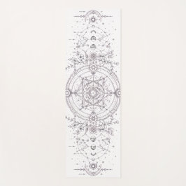 Esterilla De Yoga The Sacred Bloom – Geometría Sagrada Celestial Yog