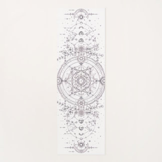 Esterilla De Yoga The Sacred Bloom – Geometría Sagrada Celestial Yog