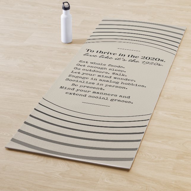 Esterilla De Yoga Thrive in 2026 Be Present (In situ)