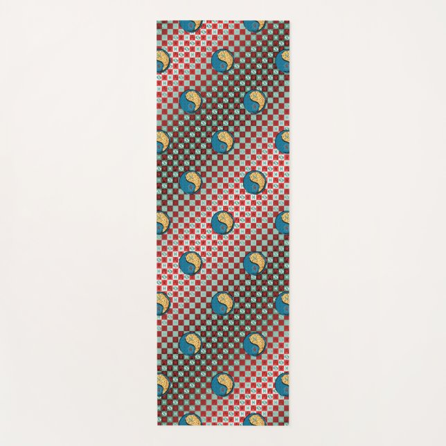 Esterilla De Yoga Tigre de fuego (Anverso)