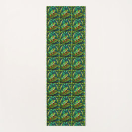 Esterilla De Yoga Tile design featuring small, repeating patterns 