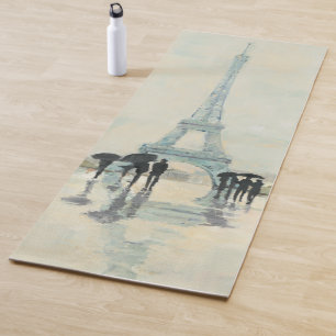 Esterilla De Yoga Torre Eiffel el   París en la lluvia