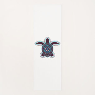 Esterilla De Yoga Tortuga de arte aborigen australiana