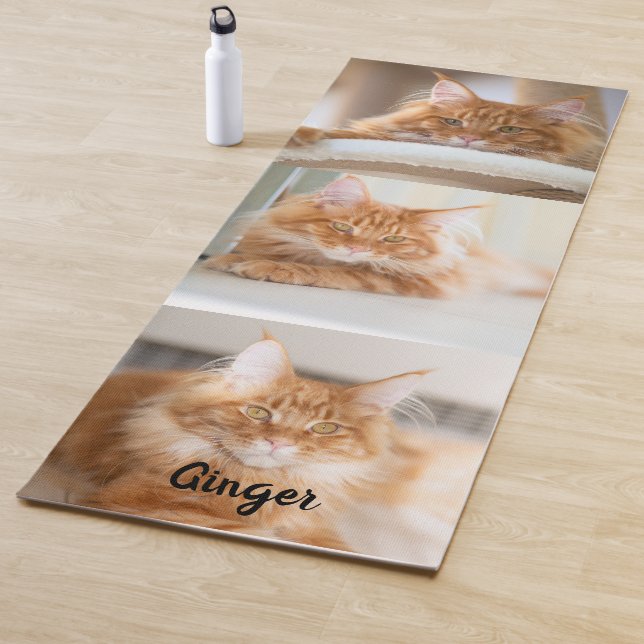 Esterilla De Yoga Tres Collages de fotos de Big Square (In situ)