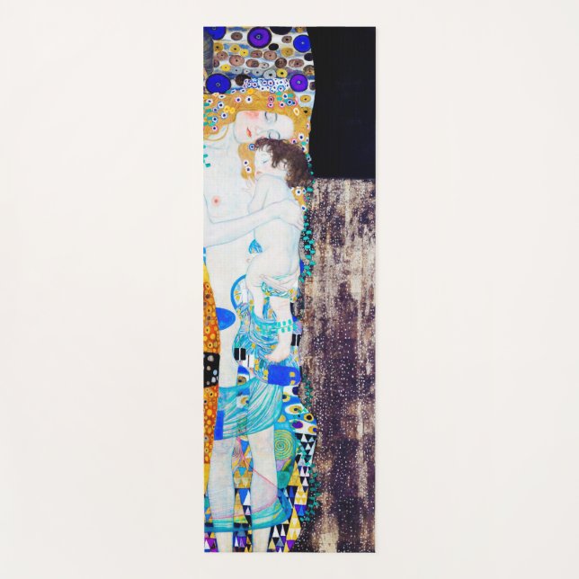 Esterilla De Yoga Tres Edades de Vida, Gustav Klimt (Anverso)