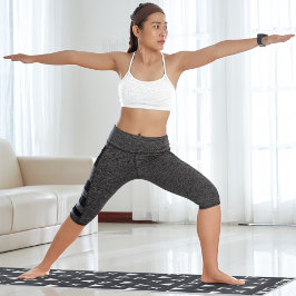 Esterilla De Yoga Triángulo de línea geográfica