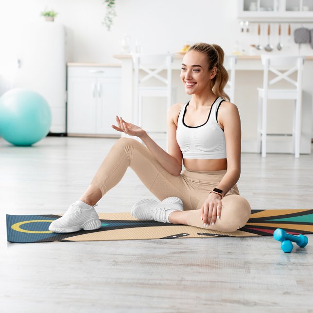 Esterilla De Yoga tribal de pende redonda (Subido por el creador)