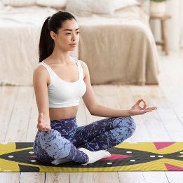 Esterilla De Yoga tribal kuba