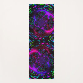 Esterilla De Yoga Trippy Spiral Neon