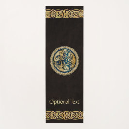 Esterilla De Yoga Tríptica de obturación de lobo celta