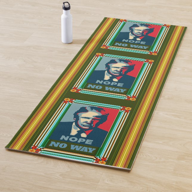 Esterilla De Yoga Trump no puede ser yoga mate (In situ)