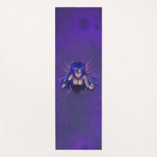 Esterilla De Yoga TSDS: Arte de portada del libro Queen Irana Delphi (Anverso)