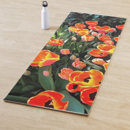 Esterilla De Yoga Tulipanes rojos de Estambul