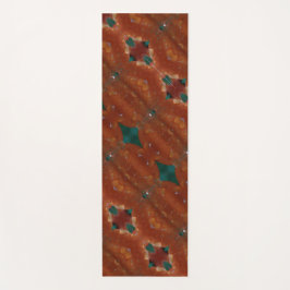 Esterilla De Yoga Turq & Coral Ikat