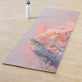 Esterilla De Yoga Última luz solar en la montaña Storžič, Eslovenia