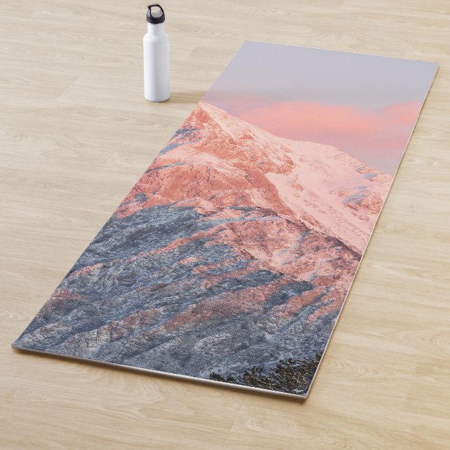 Esterilla De Yoga Última luz solar en la montaña Storžič, Eslovenia (In situ)