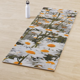 Esterilla De Yoga Un campo de Oxeye Daisies