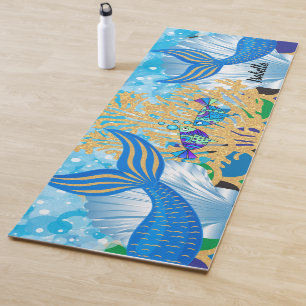 Esterilla De Yoga Una Fantasía Vida De Sirena