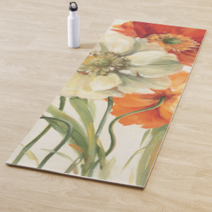 Esterilla De Yoga Una melodía de amapolas