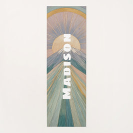 Esterilla De Yoga Una serenata volcánica personalizada