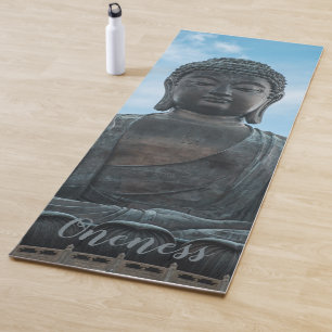 Esterilla De Yoga Unicidad inspiradora del cielo de la estatua de