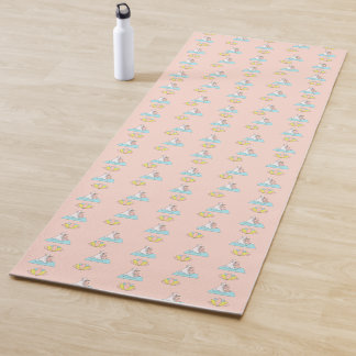 Esterilla De Yoga Unicornio Mágico Lindo Haciendo Patrón de Yoga Ros